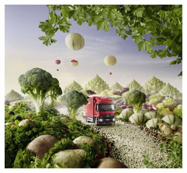 Photograph Simon And Kim Fruit And Vegi Foodscape on One Eyeland